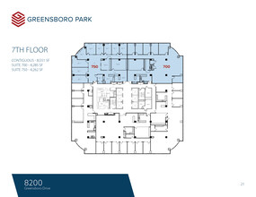 8180-8200 Greensboro Dr, McLean, VA for lease Floor Plan- Image 1 of 1