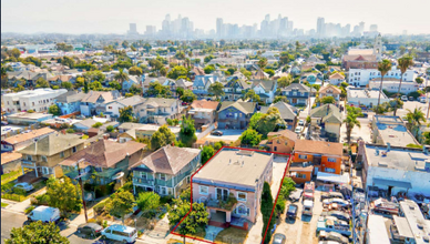 2506 S Budlong Ave, Los Angeles, CA - aerial  map view - Image1