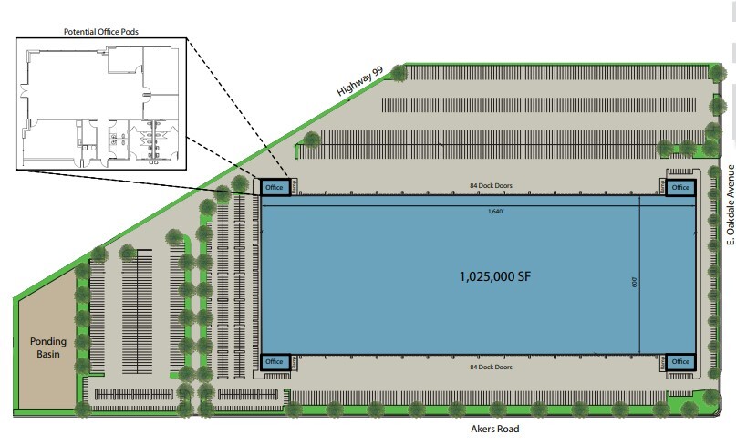 SWC Akers St, Tulare, CA for sale - Primary Photo - Image 2 of 2