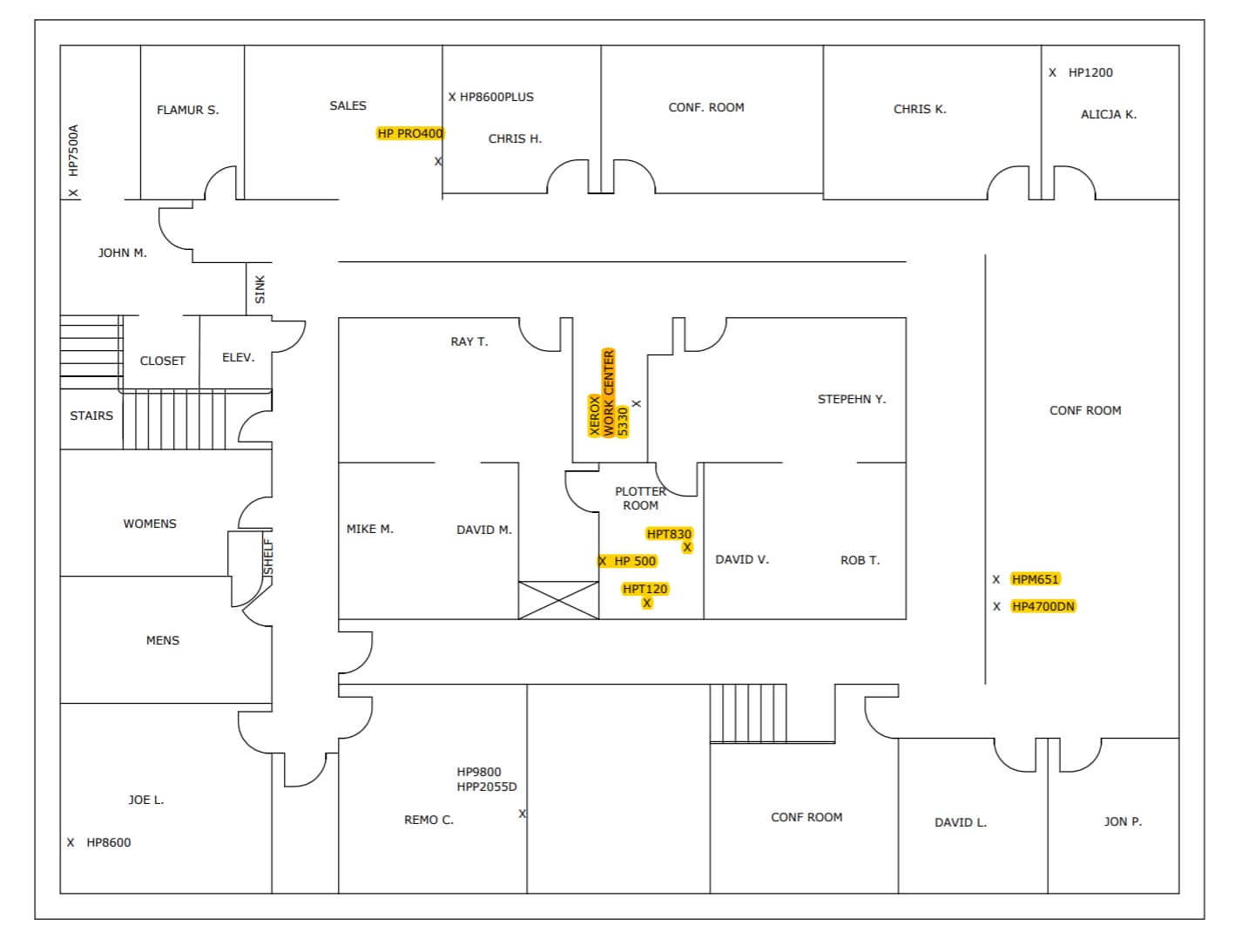 429 Getty Ave, Clifton, NJ for lease Floor Plan- Image 1 of 1