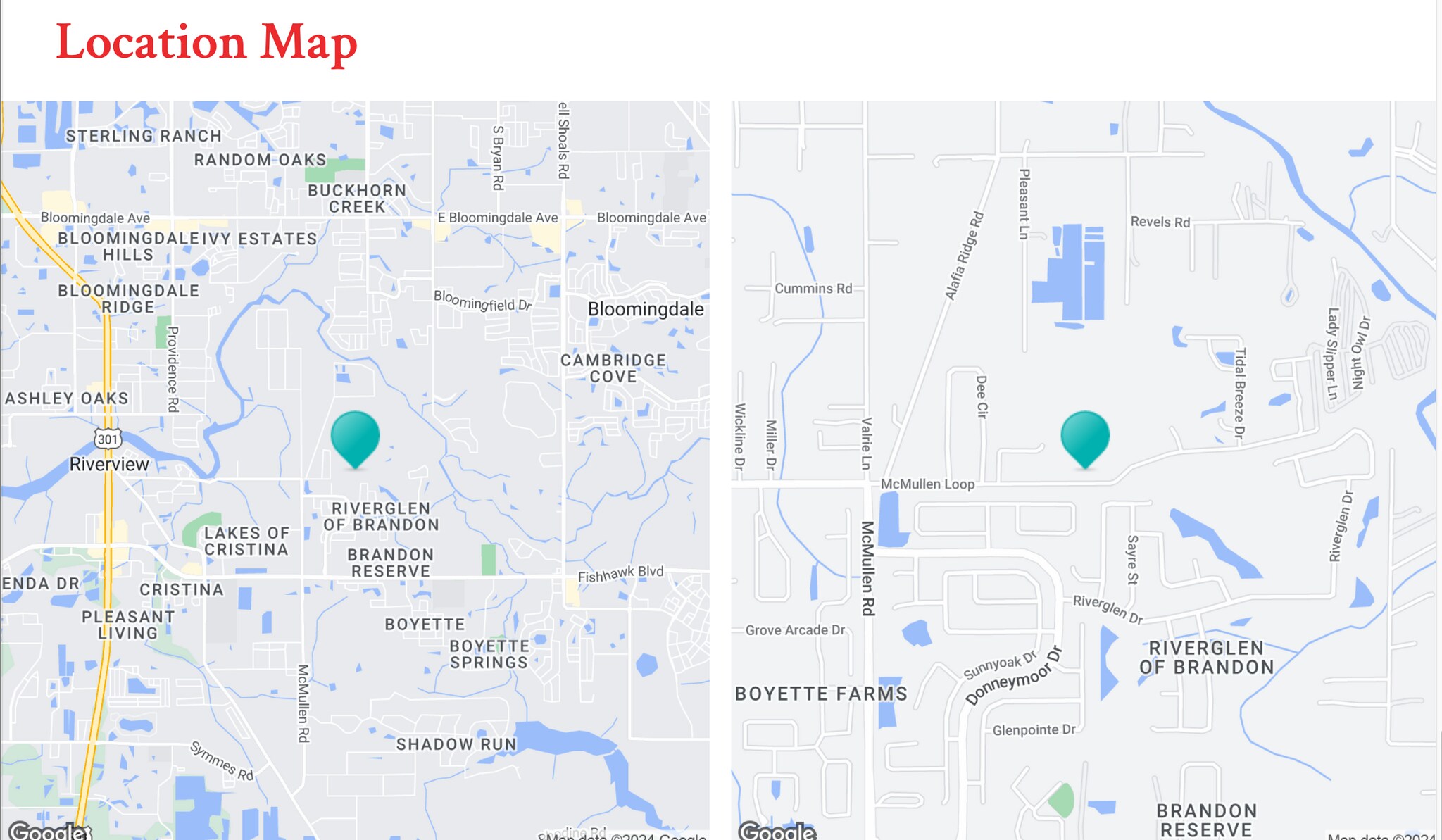 12104 McMullen Loop, Riverview, FL 33569 8.94 ac for Future