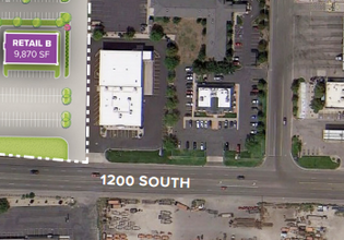 1200 South S 1900 West, Ogden, UT - aerial  map view