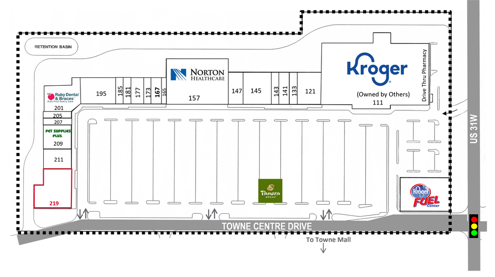 US Highway 31 W, Elizabethtown, KY for lease - Site Plan - Image 2 of 6
