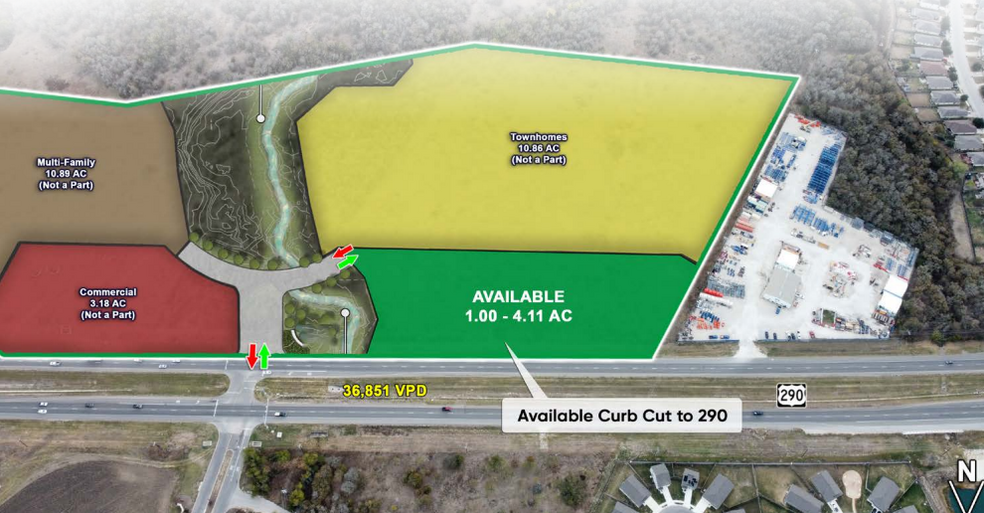 Hwy 290 & Countyline Rd, Elgin, TX for sale - Building Photo - Image 1 of 7