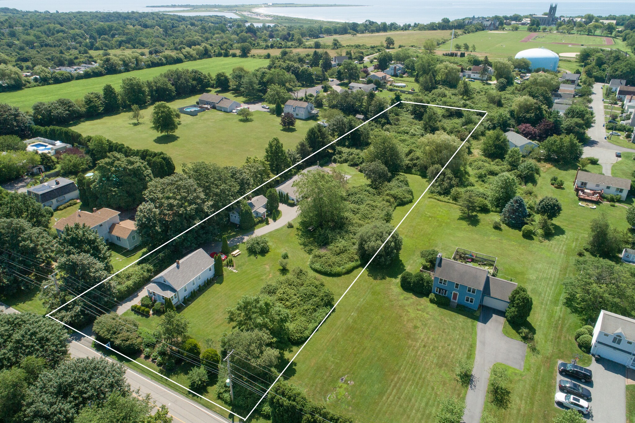 222 Prospect Ave, Middletown, RI for sale Aerial- Image 1 of 1