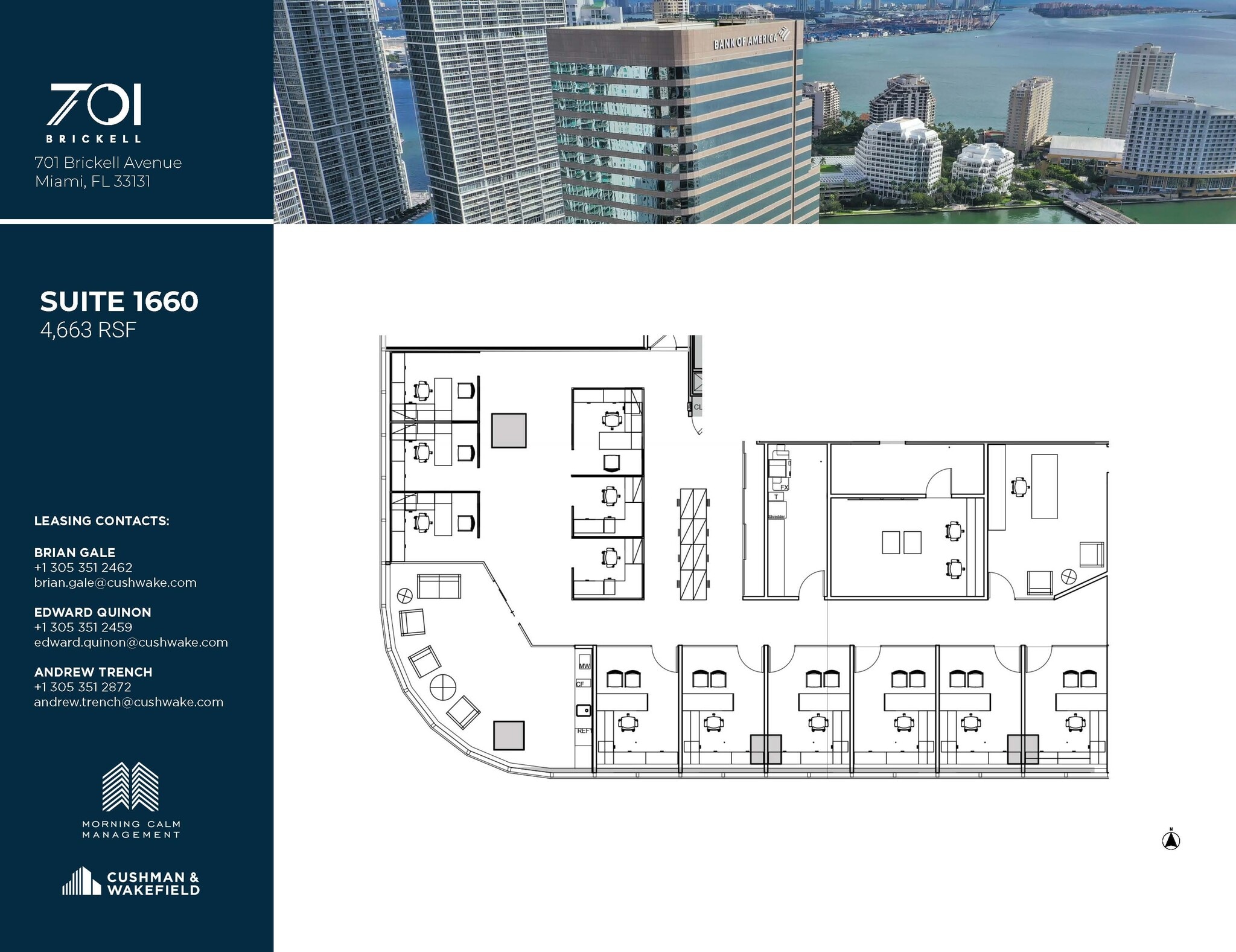 701 Brickell Ave, Miami, FL for lease Floor Plan- Image 1 of 1