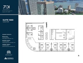 701 Brickell Ave, Miami, FL for lease Floor Plan- Image 1 of 1