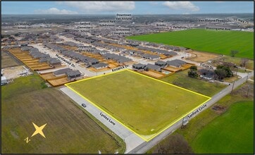 Sanford Circle, Van Alstyne, TX - AERIAL map view