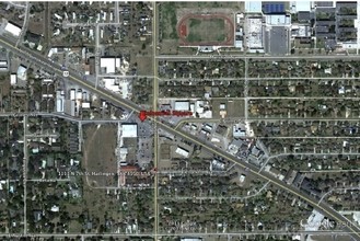 1201-1221 N 7th St, Harlingen, TX - aerial  map view