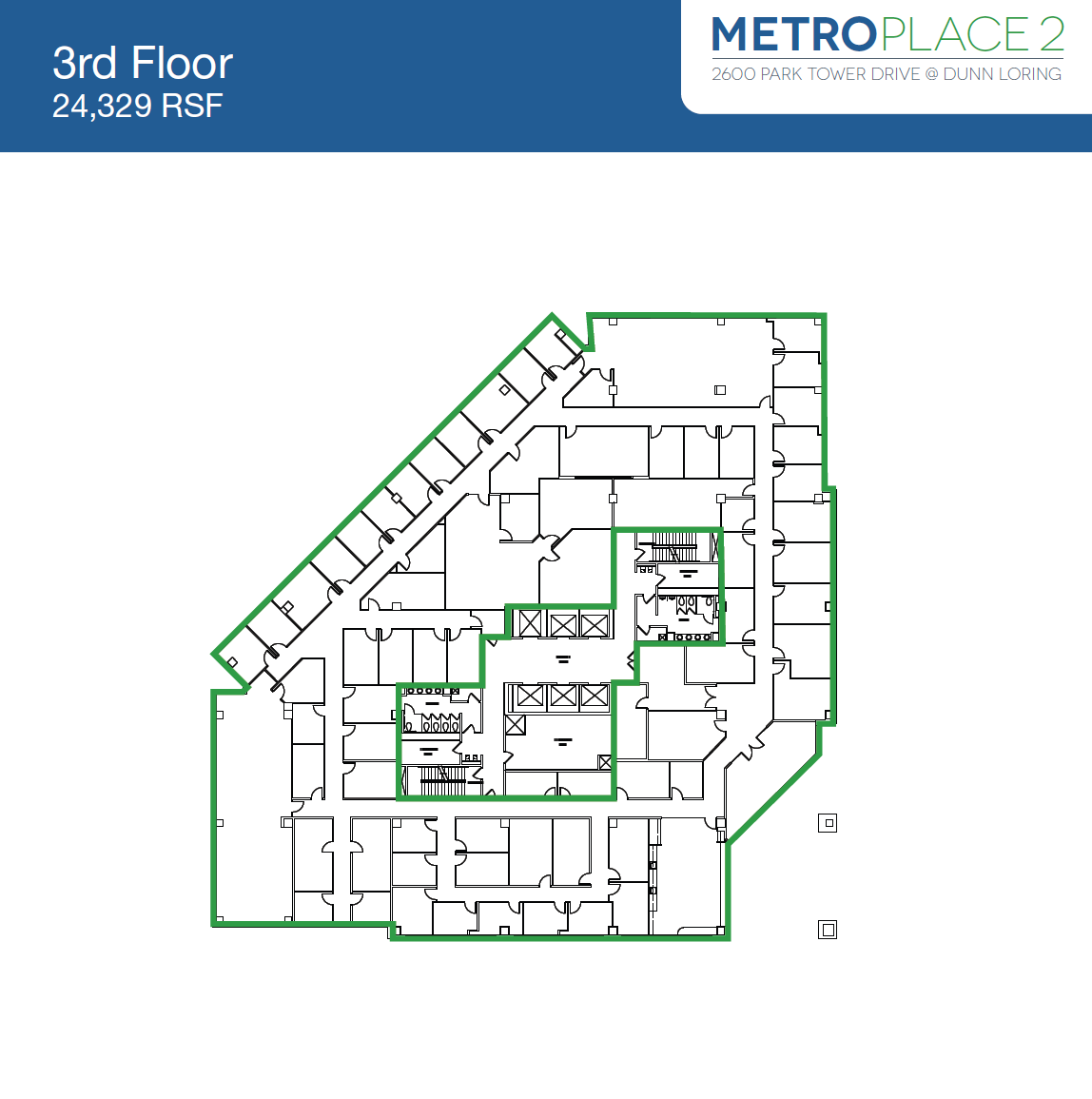 2600 Park Tower Dr, Merrifield, VA 22180 MetroPlace II