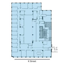 1750 K St NW, Washington, DC for lease Floor Plan- Image 1 of 1