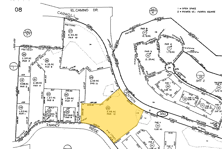 6154 Nancy Ridge Dr, San Diego, CA for lease - Plat Map - Image 2 of 6