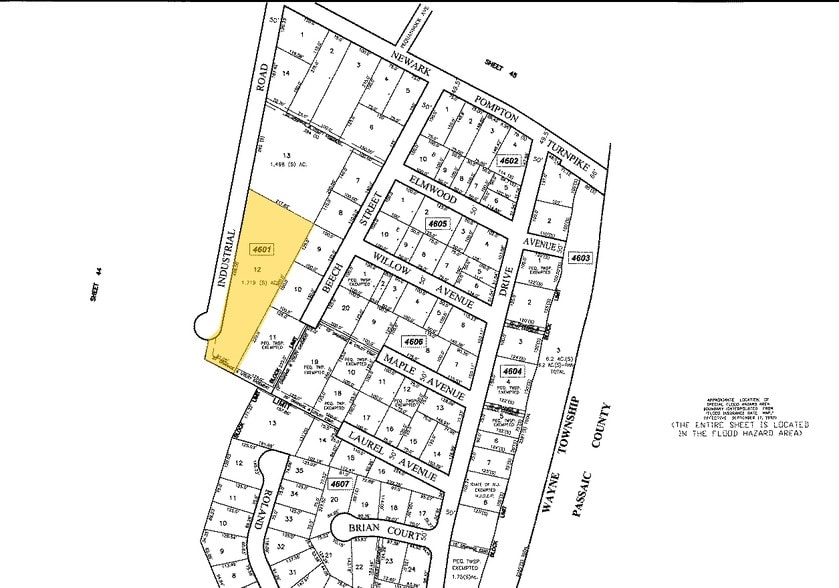 7 Industrial Rd, Pequannock, NJ for lease - Plat Map - Image 3 of 20
