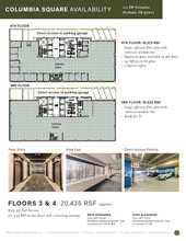 111 SW Columbia St, Portland, OR for lease Floor Plan- Image 1 of 6
