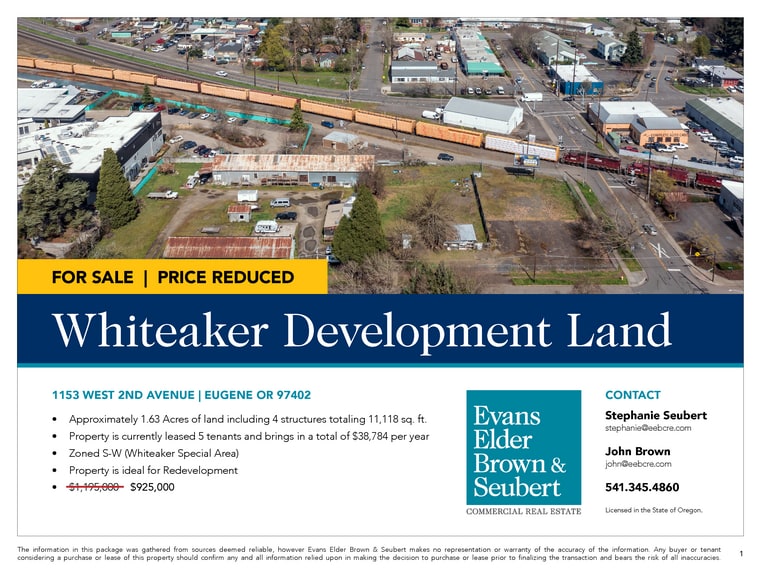 1153 W 2nd Ave, Eugene, OR for sale - Building Photo - Image 2 of 6