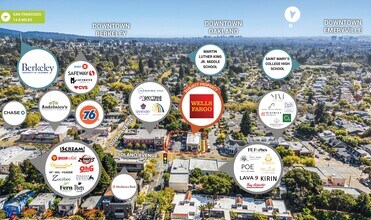 1800 Solano Ave, Berkeley, CA - AERIAL map view - Image1