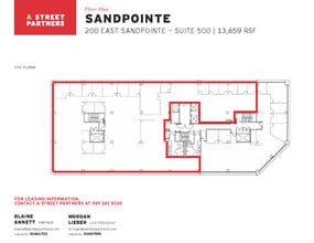 200 E Sandpointe Ave, Santa Ana, CA for lease Floor Plan- Image 1 of 1
