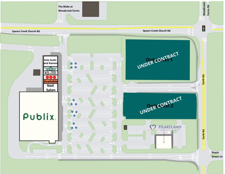 0 Jacobs Dr, Elgin, SC for lease - Site Plan - Image 2 of 2