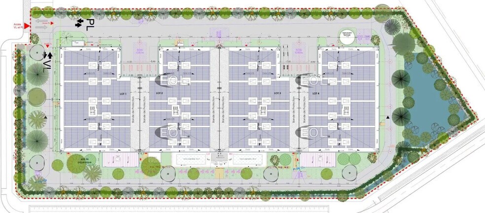 Industrial in Louvres for lease - Site Plan - Image 2 of 4