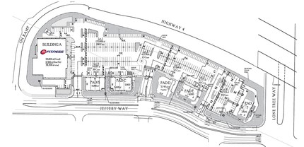 Hwy 4 & Lone Tree Way, Brentwood, CA for lease Site Plan- Image 2 of 2