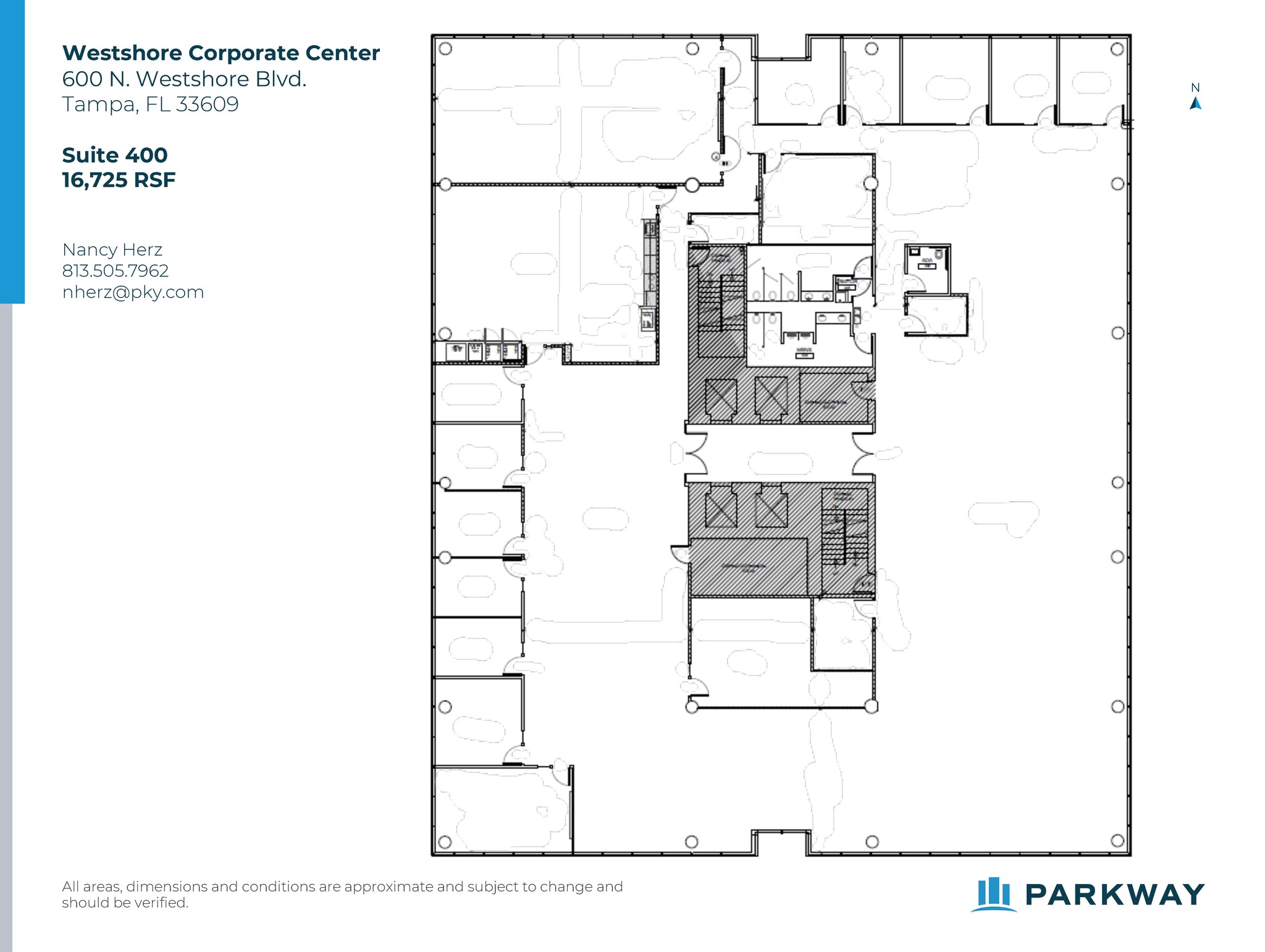 600 N Westshore Blvd, Tampa, FL for lease Floor Plan- Image 1 of 1