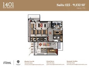 1401 W Morehead St, Charlotte, NC for lease Floor Plan- Image 2 of 2