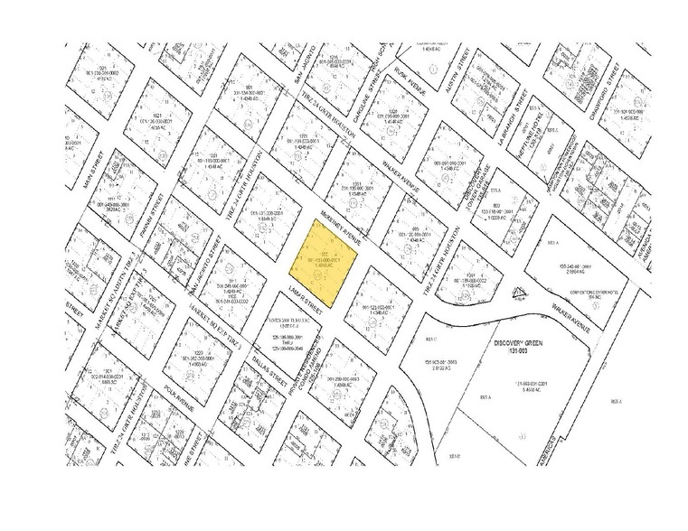 1301 McKinney St, Houston, TX for lease - Plat Map - Image 2 of 26