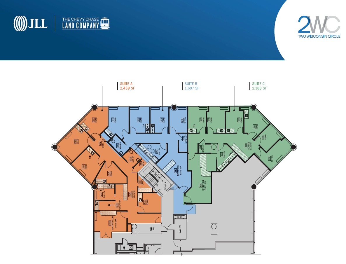 2 Wisconsin Cir, Chevy Chase, MD for lease Floor Plan- Image 1 of 1