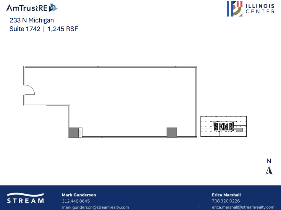 233 N Michigan Ave, Chicago, IL for lease Floor Plan- Image 1 of 1