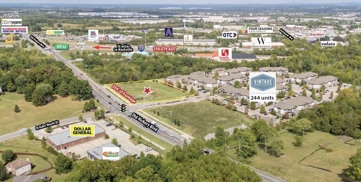 13167 Old Hickory Blvd, Antioch, TN 37013 Land for Sale