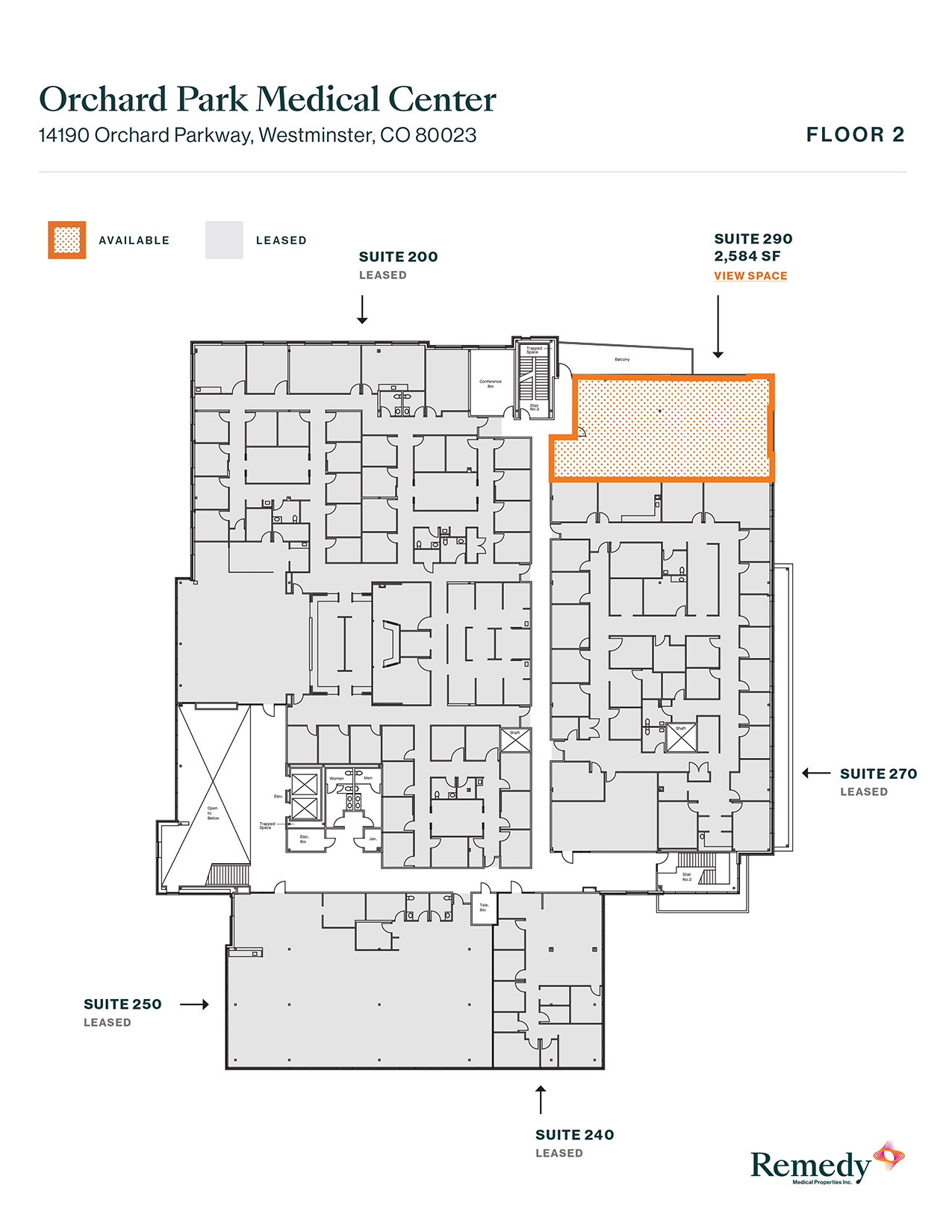 14190 Orchard Pky, Westminster, CO for lease Floor Plan- Image 1 of 1