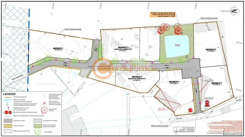 Land in Ambarès-et-Lagrave for sale Site Plan- Image 1 of 2