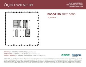 5900 Wilshire Blvd, Los Angeles, CA for lease Floor Plan- Image 1 of 1