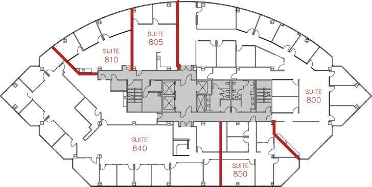 9255 Towne Centre Dr, San Diego, CA for lease Floor Plan- Image 1 of 1