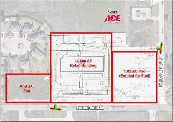 NWC Avondale-Haslet & Sendera Ranch blvd, Haslet, TX for lease - Building Photo - Image 2 of 3