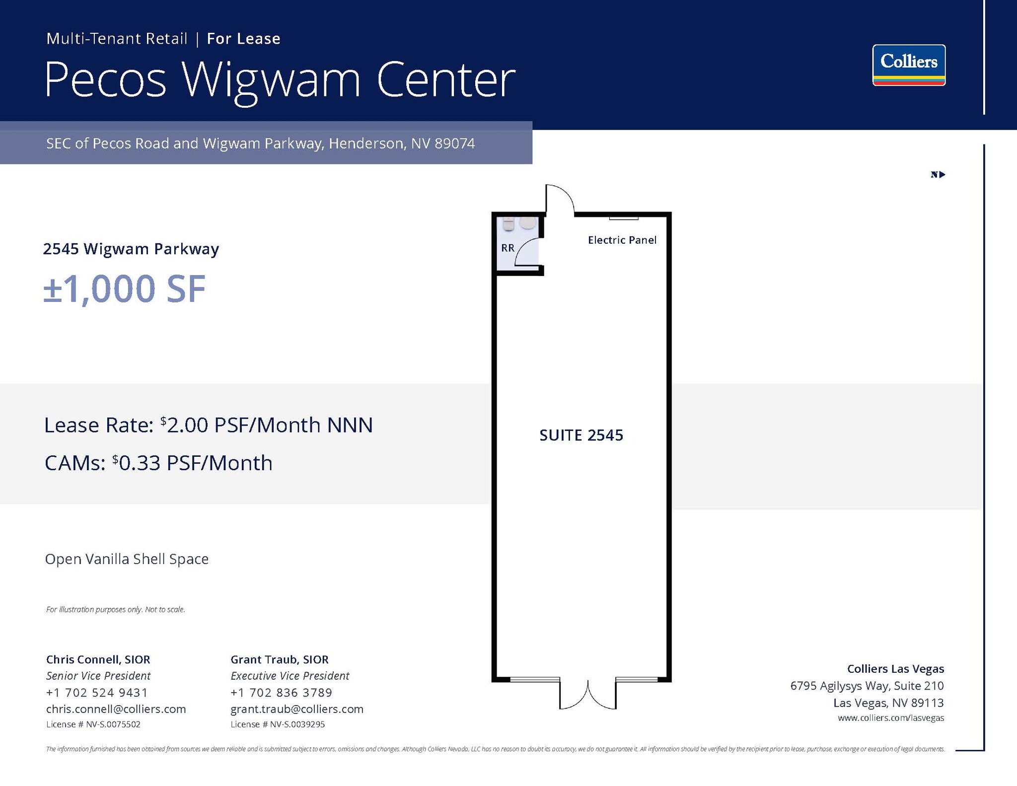 80 N Pecos Rd, Henderson, NV for lease Floor Plan- Image 1 of 1