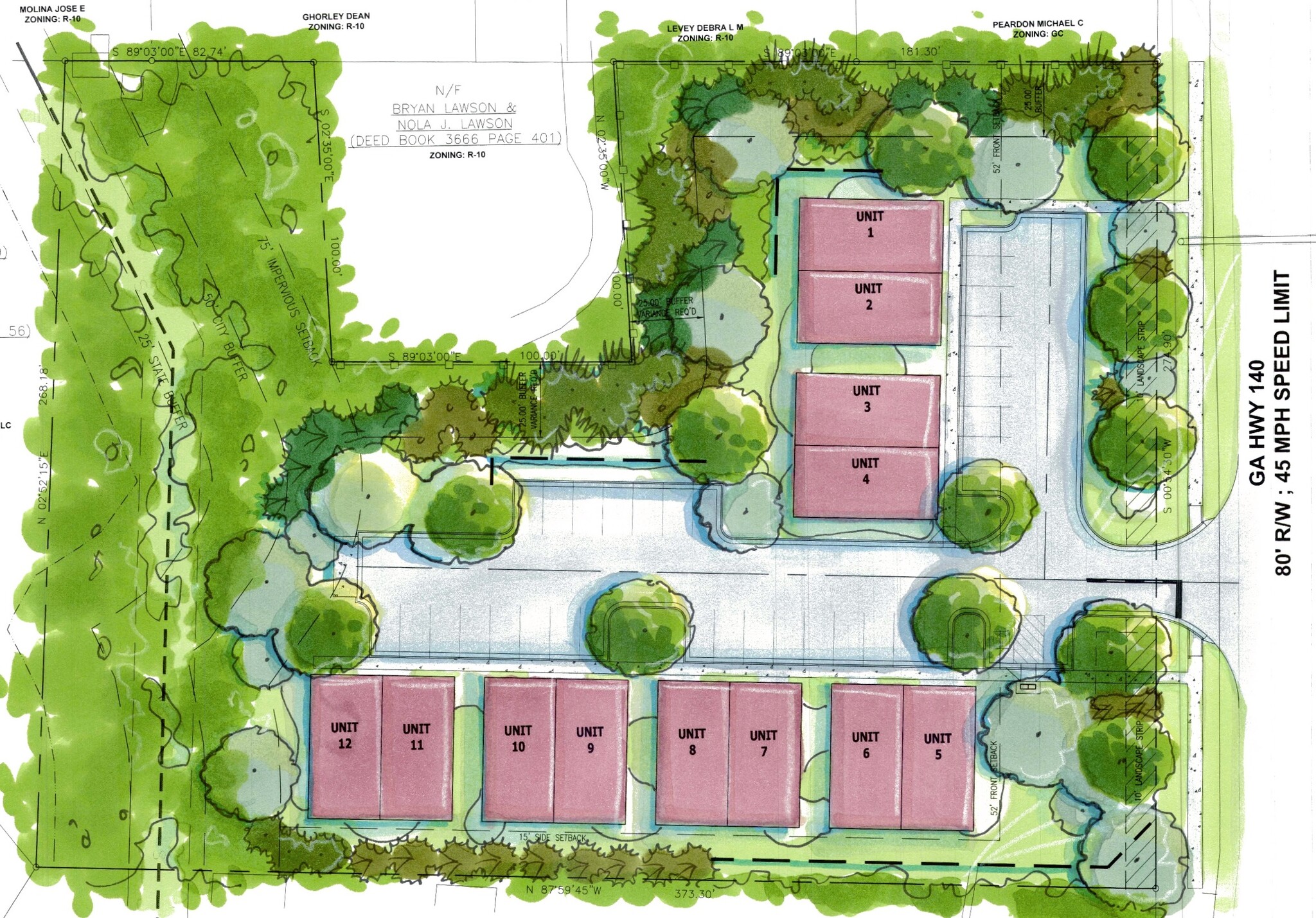 507 Waleska Rd, Canton, GA for sale Site Plan- Image 1 of 6