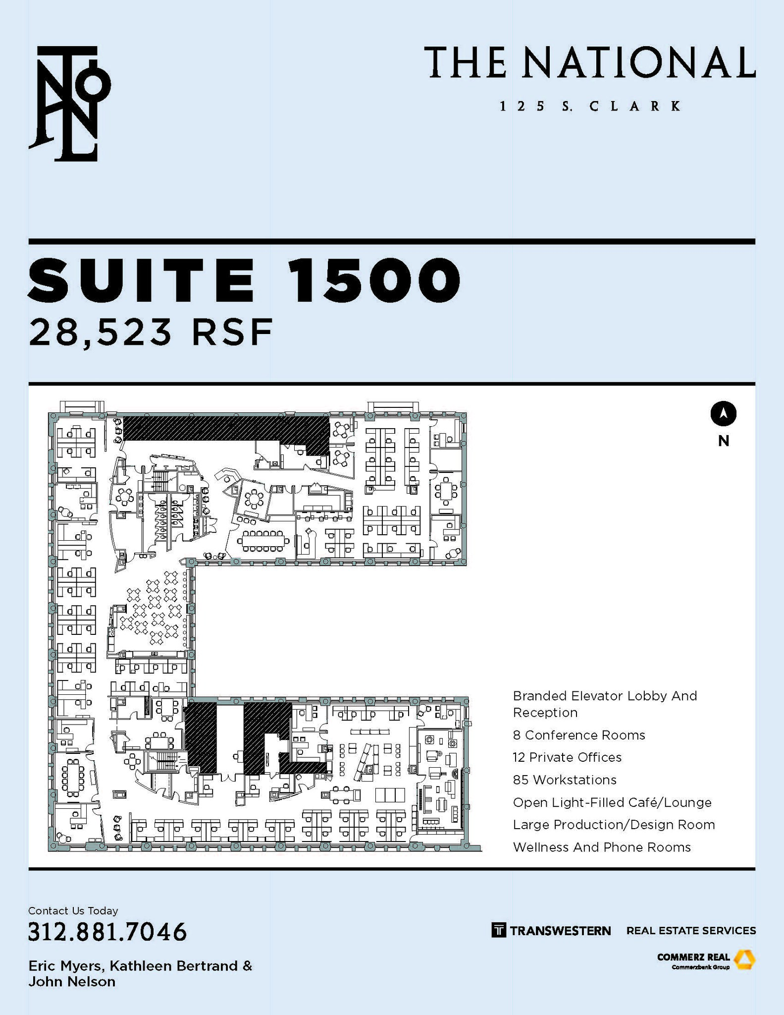 125 S Clark St, Chicago, IL for lease Floor Plan- Image 1 of 1