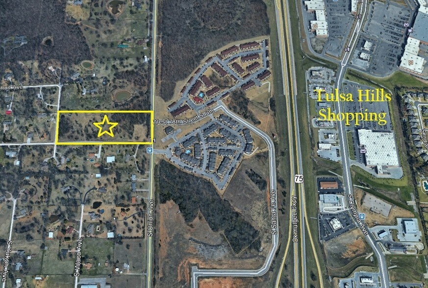 S Union Ave, Tulsa, OK for sale - Primary Photo - Image 1 of 1