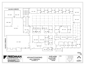 23077 Greenfield Rd, Southfield, MI for lease Floor Plan- Image 1 of 1