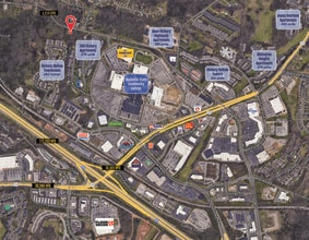 5130 Mount View Rd, Antioch, TN - AERIAL  map view