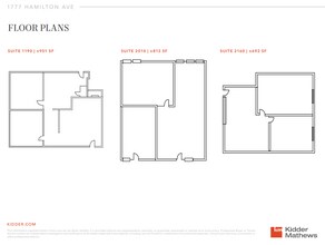 1777 Hamilton Ave, San Jose, CA for lease Floor Plan- Image 1 of 1
