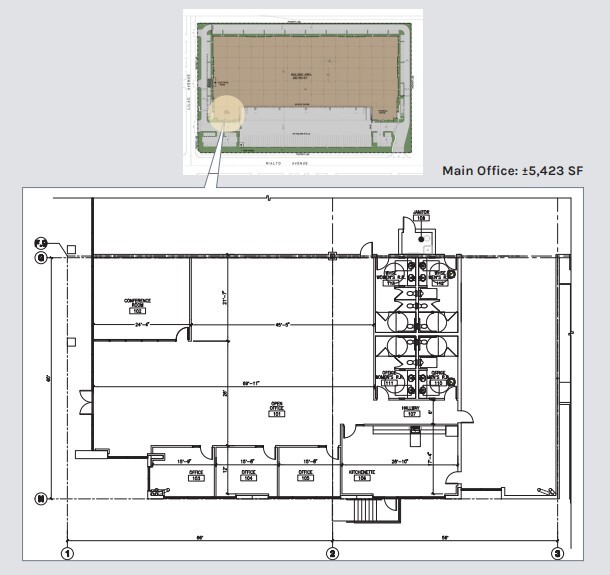 436 W Rialto Ave, Rialto, CA for lease Floor Plan- Image 1 of 1