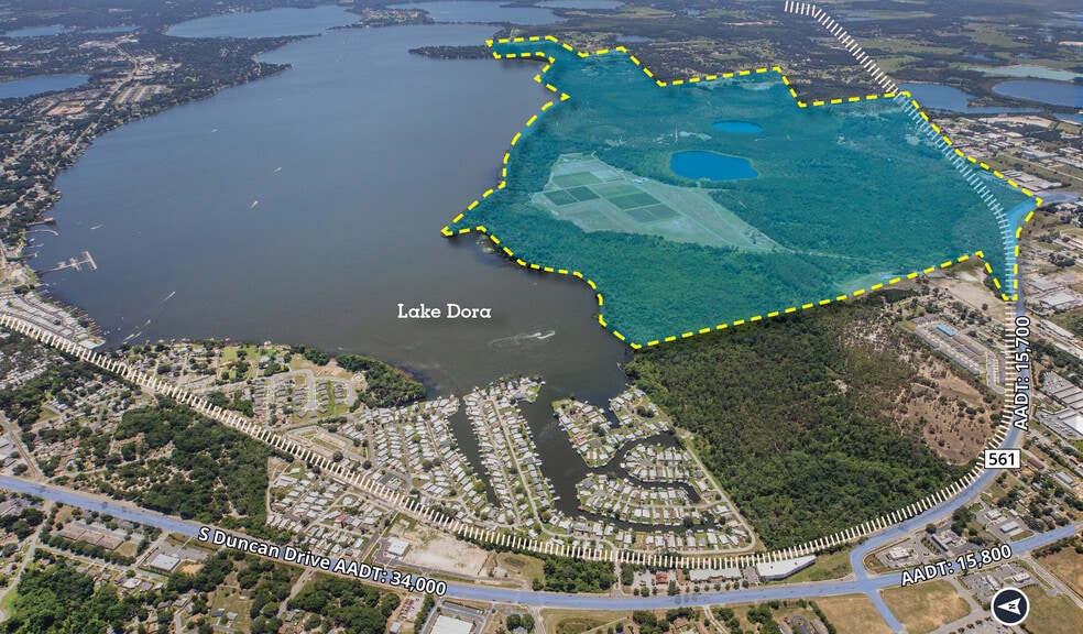 County Road 561 & South Shore of Lake Dora, Tavares, FL for sale - Building Photo - Image 2 of 6