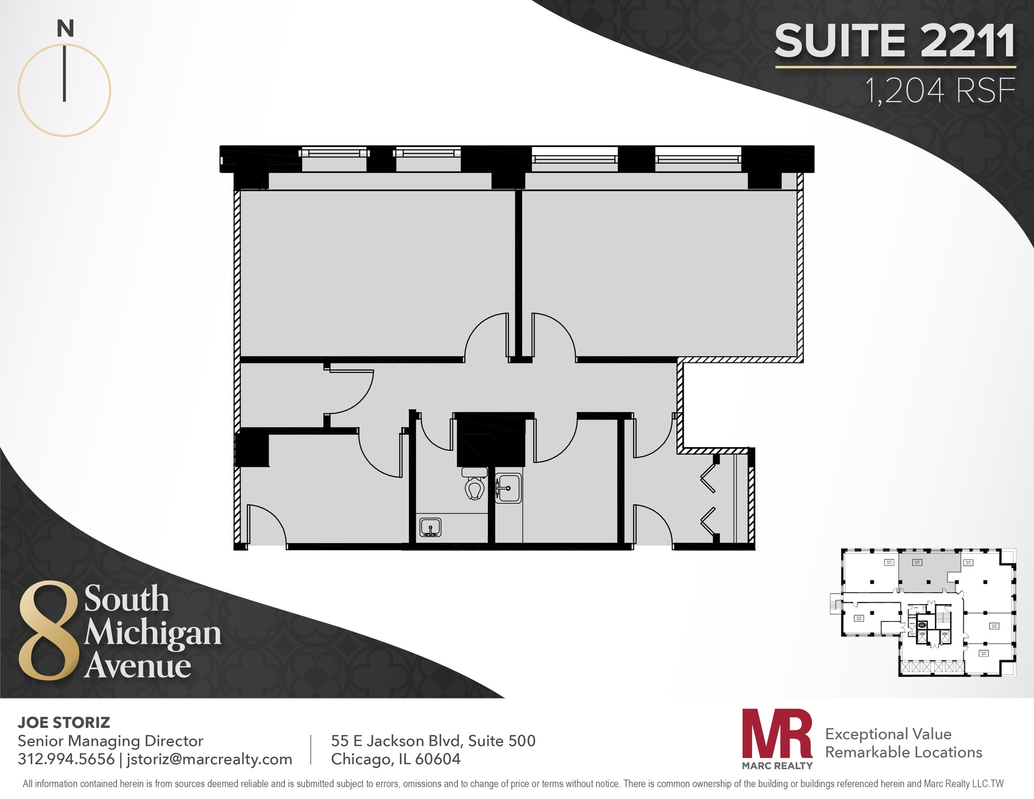 8 S Michigan Ave, Chicago, IL for lease Floor Plan- Image 1 of 1