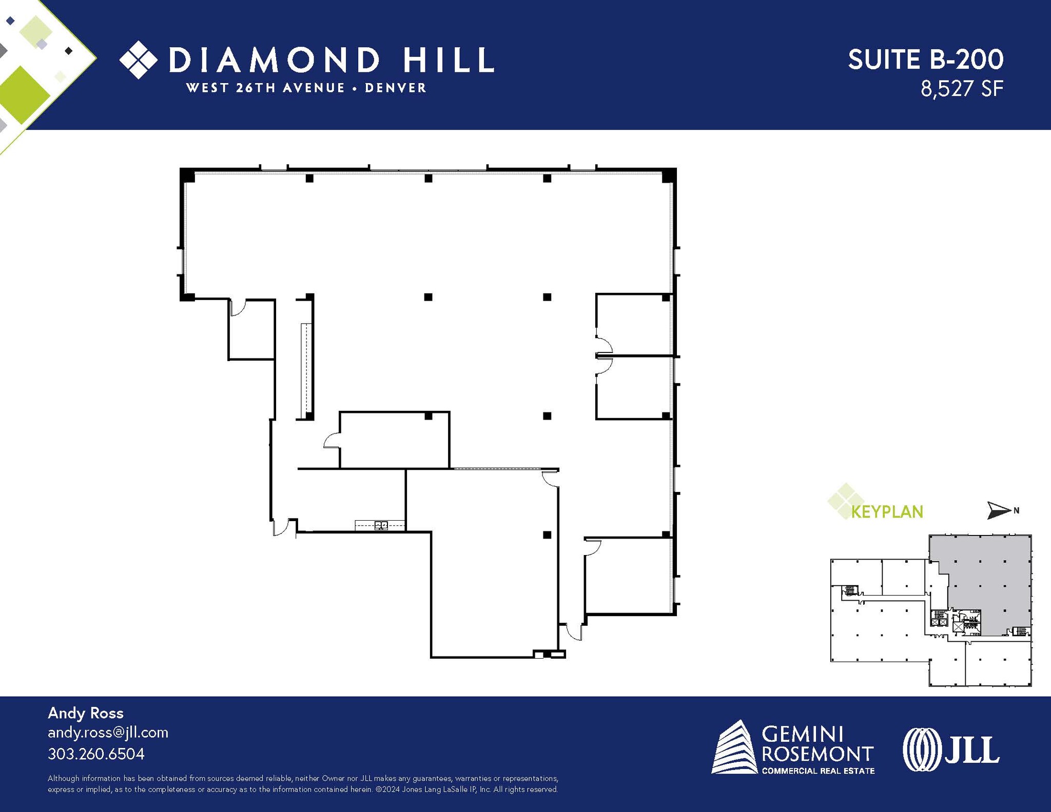 2490 W 26th Ave, Denver, CO for lease Floor Plan- Image 1 of 2