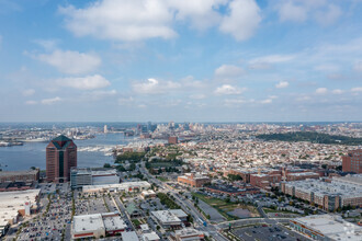 3500 Boston St, Baltimore, MD - aerial  map view