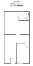 2109-2139 Tapo St, Simi Valley, CA for lease Floor Plan- Image 1 of 1