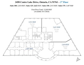 3281 E Guasti Rd, Ontario, CA for lease Floor Plan- Image 2 of 2