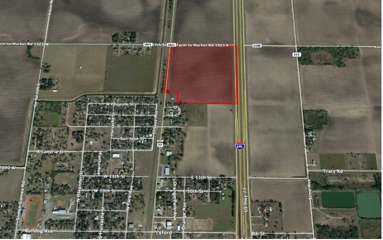 I 69-E & Business 77, Lyford, TX for sale - Site Plan - Image 1 of 1